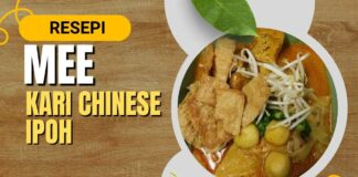 Cara Buat dan Resepi Mee Kari Chinese Ipoh Guna Beberapa Bahan Di Rumah Cara Buat dan Resepi Mee Kari Chinese Ipoh Guna Beberapa Bahan Di Rumah