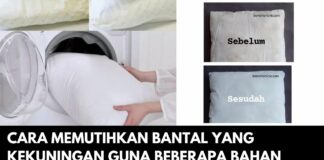 Cara Memutihkan Bantal yang Kekuningan Guna Beberapa Bahan Cara Memutihkan Bantal yang Kekuningan Guna Beberapa Bahan