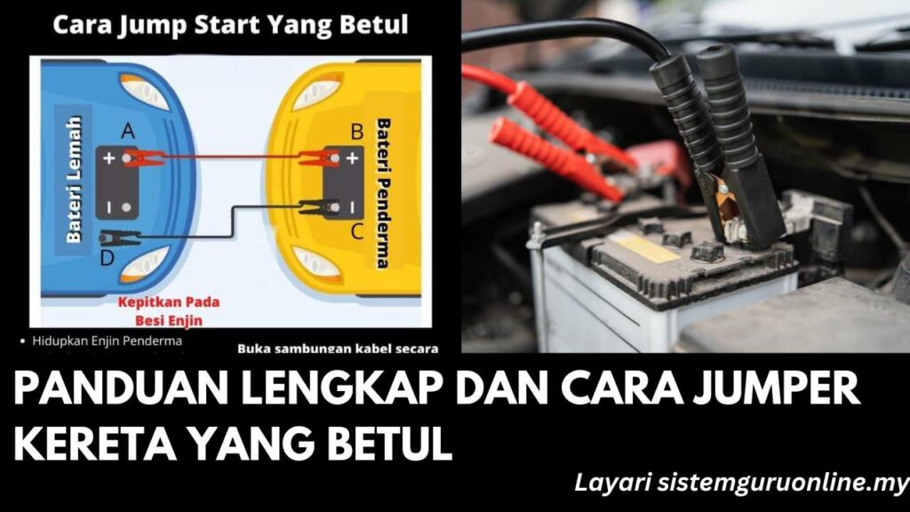 Panduan Lengkap dan Cara Jumper Kereta yang Betul 1 Panduan Lengkap dan Cara Jumper Kereta yang Betul
