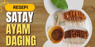 Resepi Satay Ayam Daging