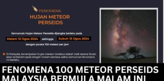 Fenomena 100 Meteor Perseids Malaysia Bermula Malam Ini Fenomena 100 Meteor Perseids Malaysia Bermula Malam Ini