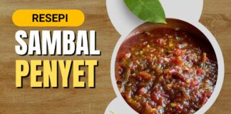 Resepi Sambal Penyet Paling Sedap! Guna Beberapa Bahan di Rumah