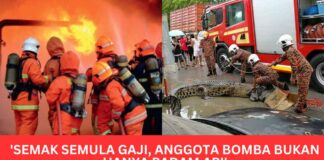 Semak Semula dan Cadang Gaji Bomba Dinaikkan, Bomba Bukan Hanya Padam Api