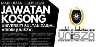 jawatan kosong unisza 2024