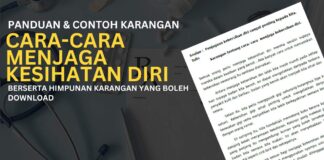 Panduan dan Contoh Karangan Cara-Cara Menjaga Kesihatan Diri Contoh Karangan Cara-Cara Menjaga Kesihatan Diri