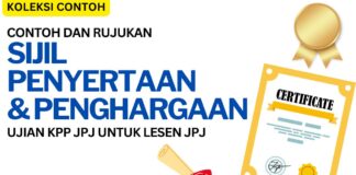Contoh Sijil Penyertaan dan Penghargaan Serta Download Template Sijil Penyertaan