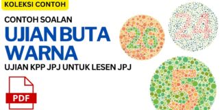 Contoh Soalan Ujian Buta Warna – Ujian KPP JPJ Contoh Soalan Ujian Buta Warna - Ujian KPP JPJ