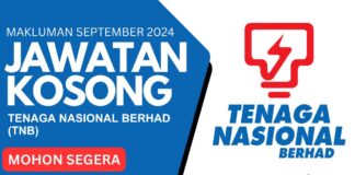 Makluman Jawatan Kosong TNB September 2024