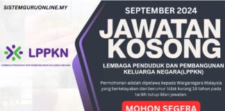 Pengambilan Jawatan LPPKN September 2024
