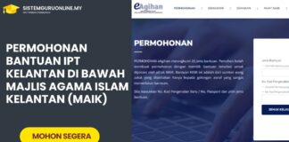 Permohonan Bantuan IPT Kelantan di Bawah Majlis Agama Islam Kelantan (MAIK)