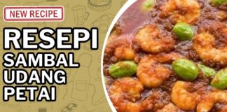 Resepi Sambal Udang Petai Pedas dan Sedap Resepi Sambal Udang Petai