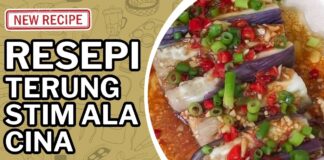 Resepi Terung Stim Ala Cina