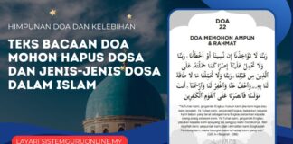 Teks Bacaan Doa Mohon Hapus Dosa dan Jenis-Jenis Dosa Dalam Islam