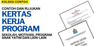 Tips dan Contoh Kertas Kerja Program Pejabat dan Sekolah Tips dan Contoh Kertas Kerja Program Pejabat dan Sekolah