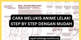 Cara Melukis Anime Lelaki Step by Step Dengan Mudah Cara Melukis Anime Lelaki Step by Step Dengan Mudah