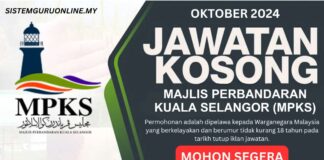 Pengambilan Jawatan Jabatan Perikanan Malaysia Oktober 2024