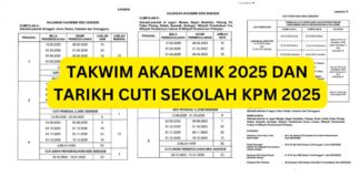 Takwim Akademik 2025 dan Tarikh Cuti Sekolah KPM 2025 Takwim Akademik 2025 dan Tarikh Cuti Sekolah KPM 2025