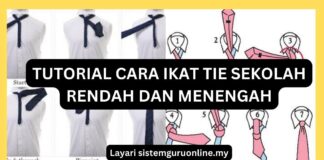 Tutorial Cara Ikat Tie Sekolah Rendah dan Menengah Tutorial Cara Ikat Tie Sekolah Rendah dan Menengah