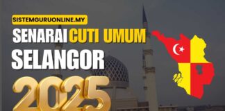 Cuti umum Selangor 2025