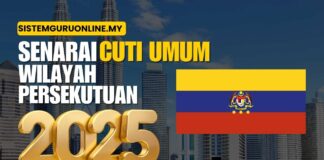 Cuti umum Wilayah Persekutuan 2025