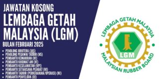 Jawatan LGM Februari 2025