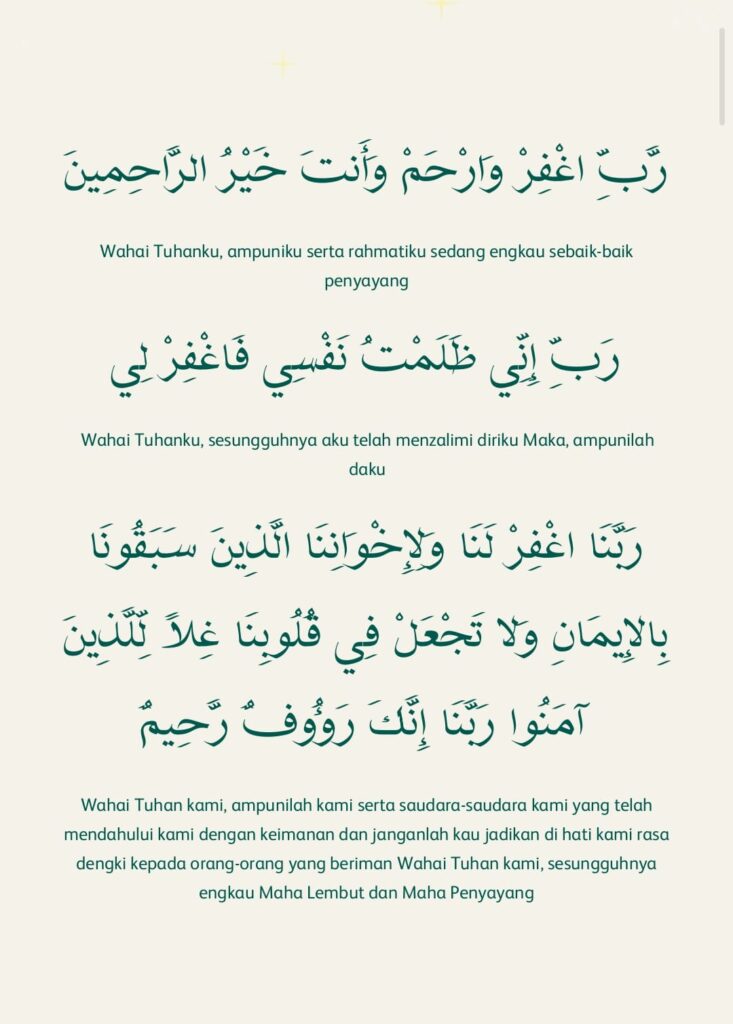 Amalan Doa 10 Malam Terakhir Ramadan dan Lailatul Qadar 5 4