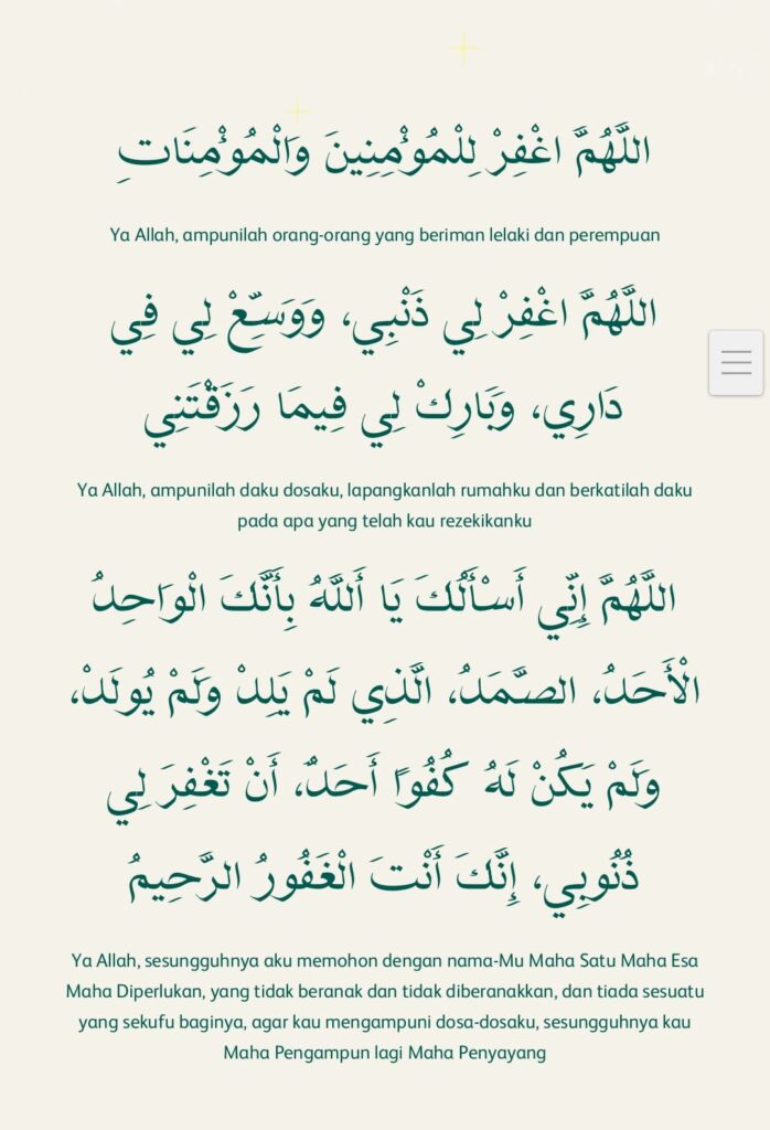 Amalan Doa 10 Malam Terakhir Ramadan dan Lailatul Qadar 9 8