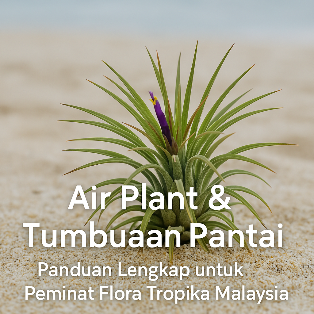 Air Plant & Tumbuhan Pantai: Panduan Lengkap untuk Peminat Flora Tropika Malaysia 1 Air Plant & Tumbuhan Pantai: Panduan Lengkap untuk Peminat Flora Tropika Malaysia