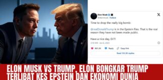 Elon Musk VS Trump, Elon Bongkar Trump Terlibat Kes Epstein dan Kesan Ekonomi Dunia Terjejas