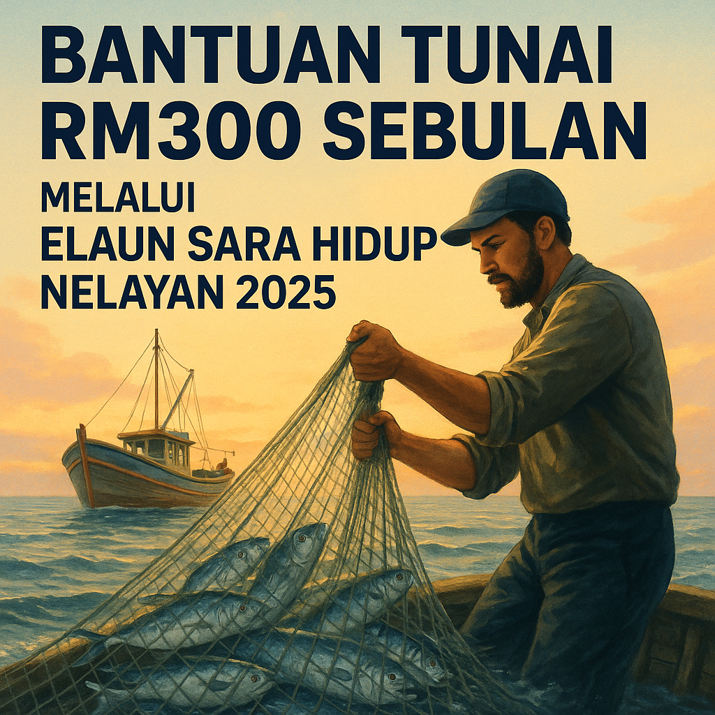 Bantuan Tunai RM300 Sebulan Melalui Elaun Sara Hidup Nelayan 2025 1 Bantuan Tunai RM300 Sebulan Melalui Elaun Sara Hidup Nelayan 2025
